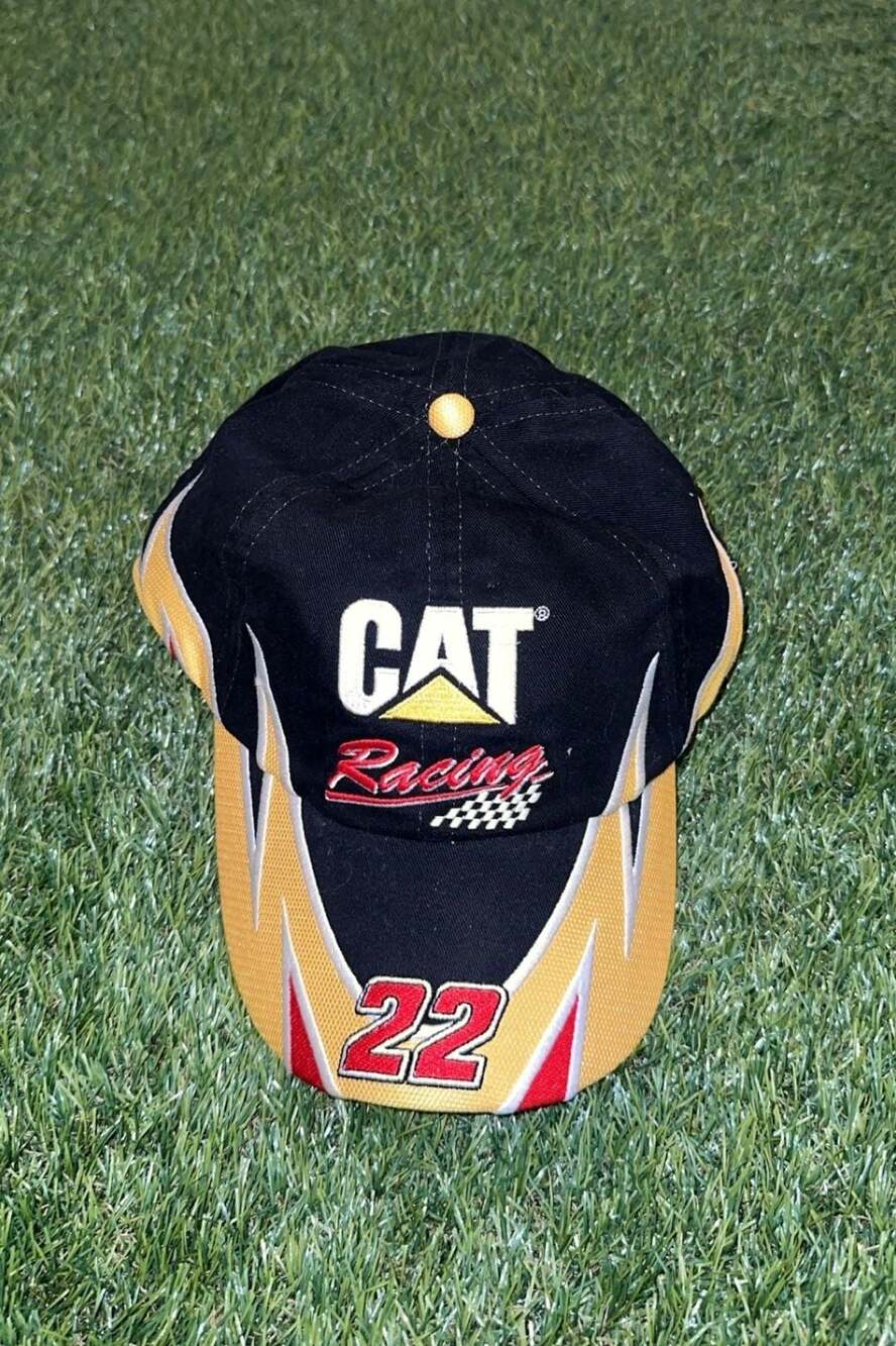 Caterpillar CAT Racing Ward Burton #22 Bill Davis Racing NASCAR Hat